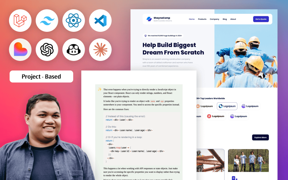 Kelas Ebook Full-Stack AI-Powered Developer: Dari Nol Sampai Mahir di BuildWithAngga